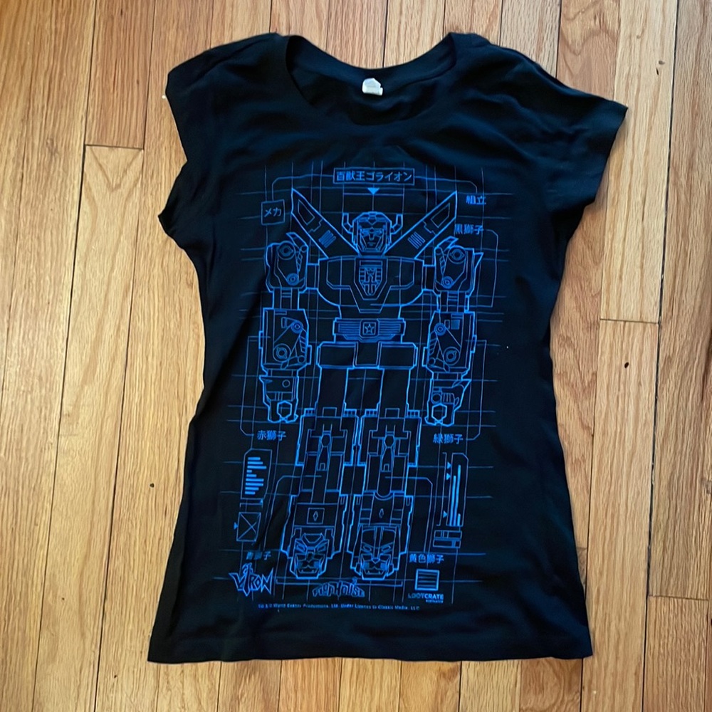 Loot Crate exclusive Voltron Women’s Medium T Shirt